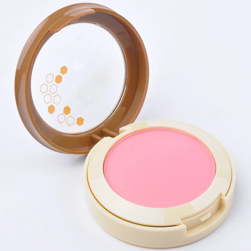 1 шт. натуральные Румяна Запеченные Пудра Палитра для лица текстурные 3 цвета