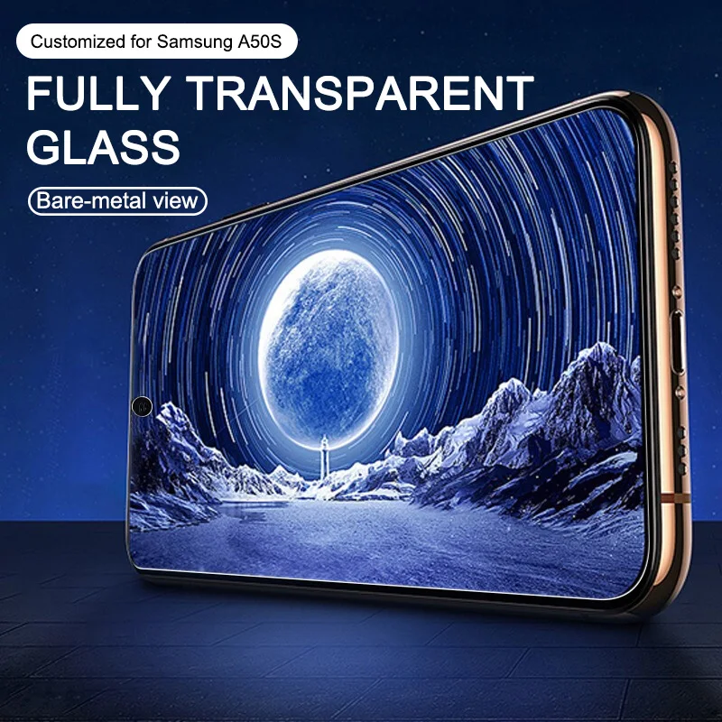 Защитное стекло для Samsung Galaxy A20 A50 A20E A50S A51 A71 A70 A10 A30S A40 A60 A80 A90 3 шт|Защитные стёкла и