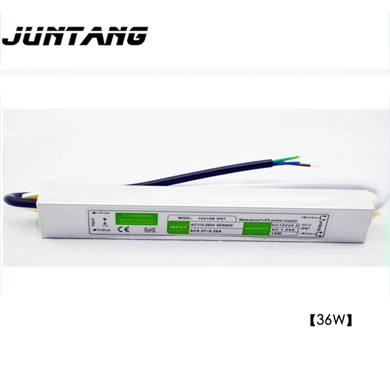 Импульсный источник питания светодиодный драйвер 36 Вт AC110-265V12V А ультратонкий с