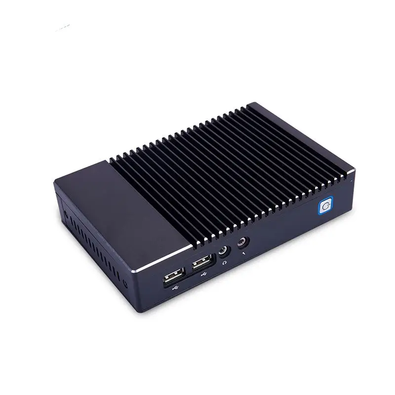 Дешевый K1 безвентиляторный AMD barebone ПК школьный четырехъядерный A6 1450 HD VGA двойной