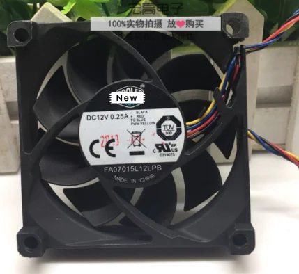 

For Emacro Master FA07015L12LPB Cooling Fan DC 12V 0.25A 70x70x15mm