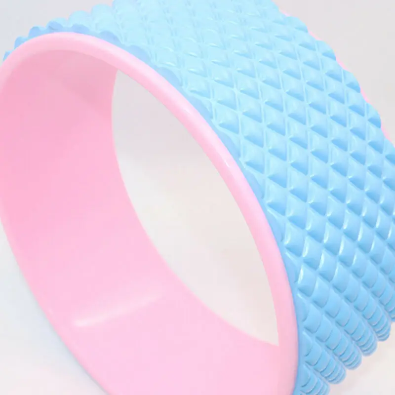 

Yoga Roller Wheel Body Stretch Abdominal Exerciser Indoor Fitness Equipment Pilates Ring Stretch Roller Stretching Back Workout