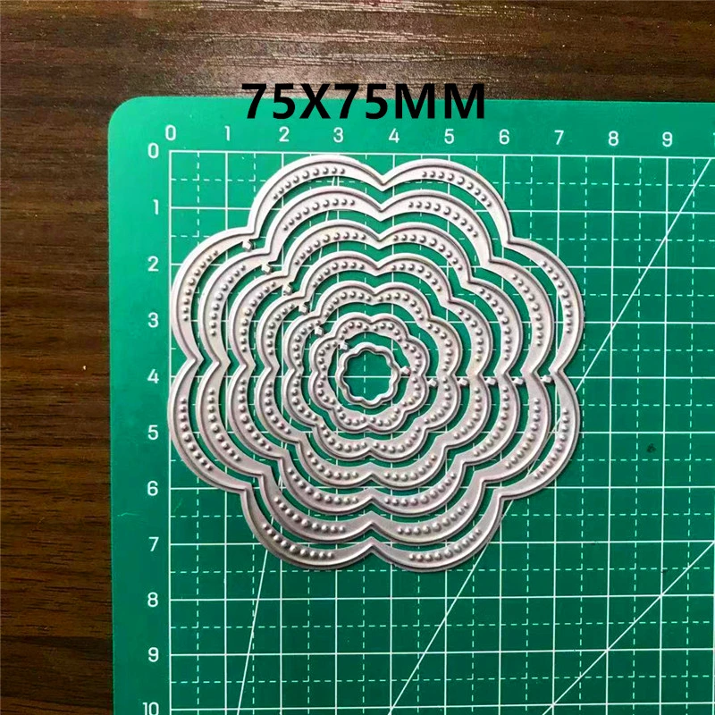 

Polygon Metal Cutting Dies Stencils Scrapbooking Embossing DIY Crafts Paper Cards Album Decor Dies Scrapbooking New Arrival 2021