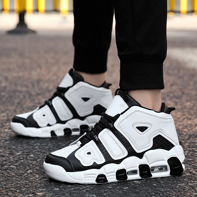 Баскетбольная обувь для Для мужчин воздушные ударные тренировок на открытом