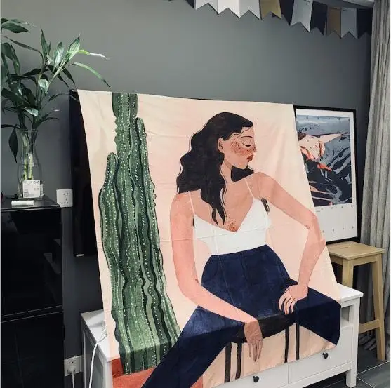 Повесьте Ткань изображение коллекция раздел Ins настенный художественный постер