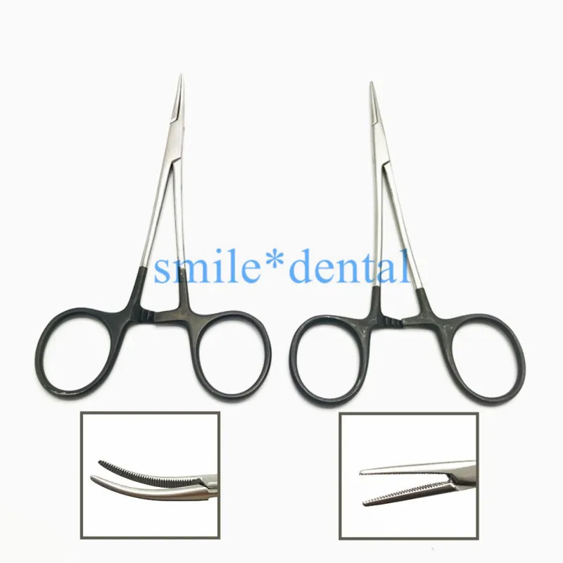 Щипцы для укусов держатели игл прямая изогнутая головка гемостатические щипцы