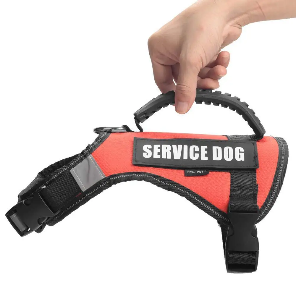 Studyset красная сервисная шлейка для собаки домашнего животного прогулок на
