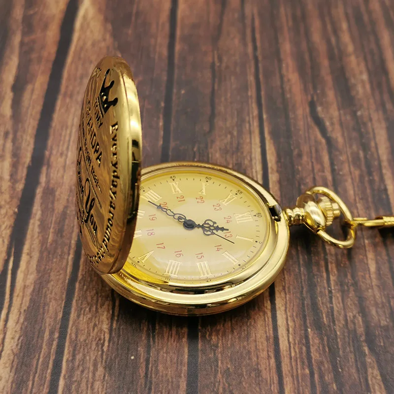 Лучший подарок для дедушки настраиваемый Карманный кулон моих дедушек ожерелье