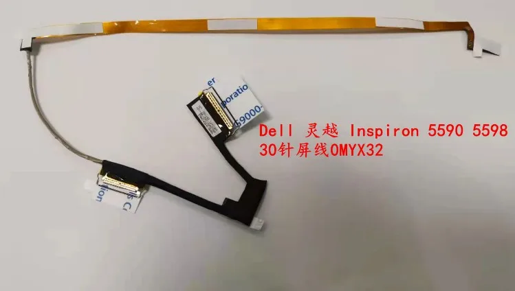 

Original Laptop LCD LED LVDS Display Ribbon Cable For Dell Inspiron 5590 5598 30pin 0MYX32