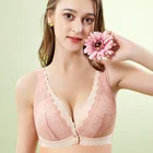 Большой Размеры Бюстгальтер для кормления, из дышащего материала для грудного вскармливания спортивный бюстгальтер для девочек переходного возраста от Для женщин бюстгальтер для кормящих матерей легкий Бюстгальтер для кормления U форма бесшовное нижнее белье