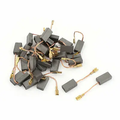 

15 Pair 15mm x 8mm x 5mm Electric Motor Carbon Brushes for Angle Grinder