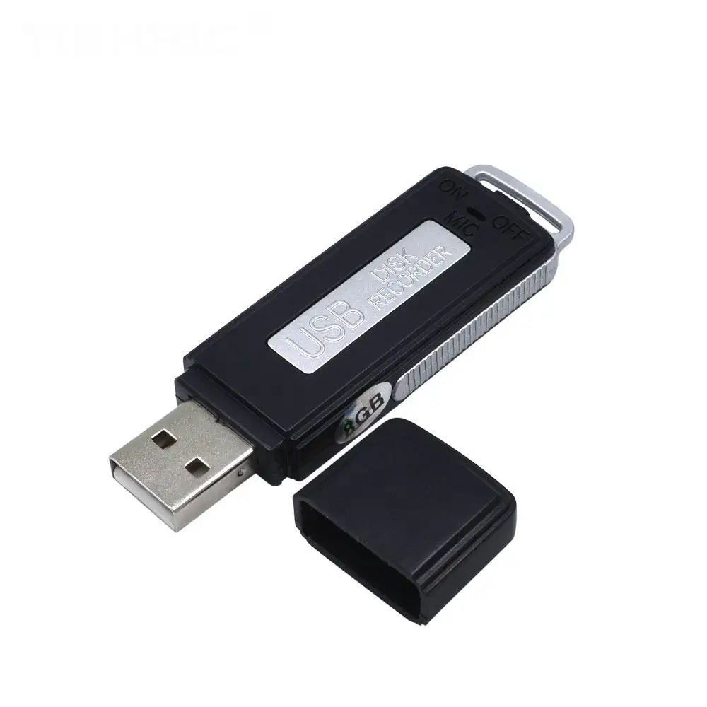 

High Quality 8GB/16GB Rechargeable Mini Dictaphone WAV Audio Pen Digital USB Disk Voice Recorder Professiona