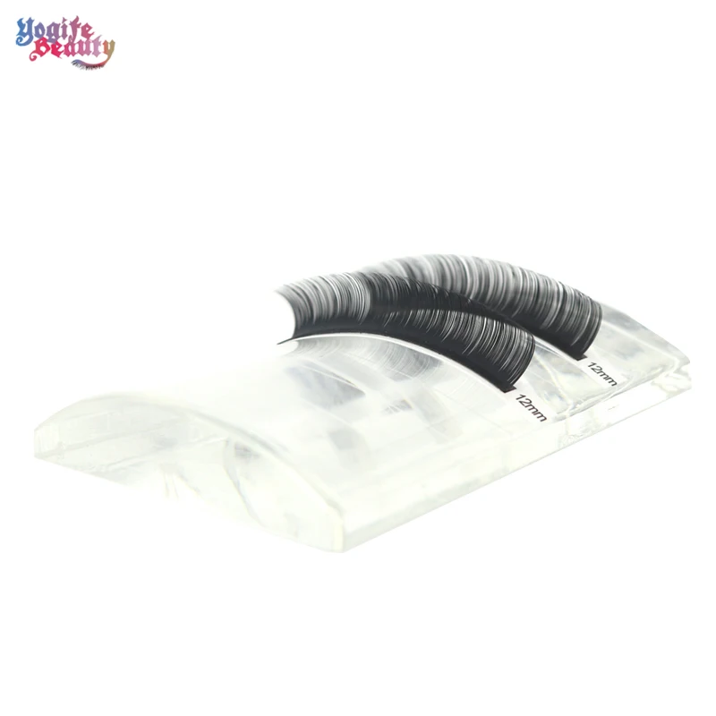 Индивидуальные ресницы синтетические объемные 3d для наращивания 8 15 мм C D изгиб