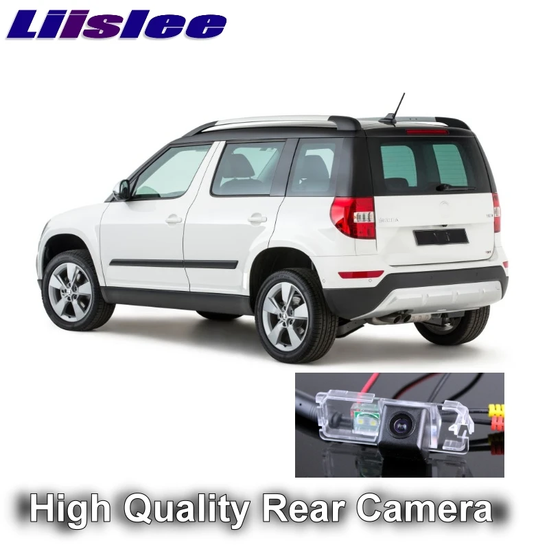 Камера заднего вида LiisLee для Skoda Yeti 5D SUV 2009 ~ 2017 HD Водонепроницаемая выделенная
