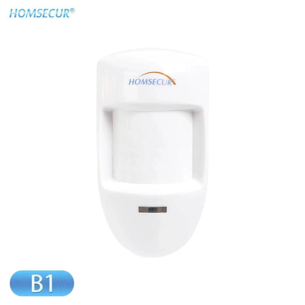 HOMSECUR B1 Проводной PIR датчик движения Детектор встроенный Кнопка вскрытия для