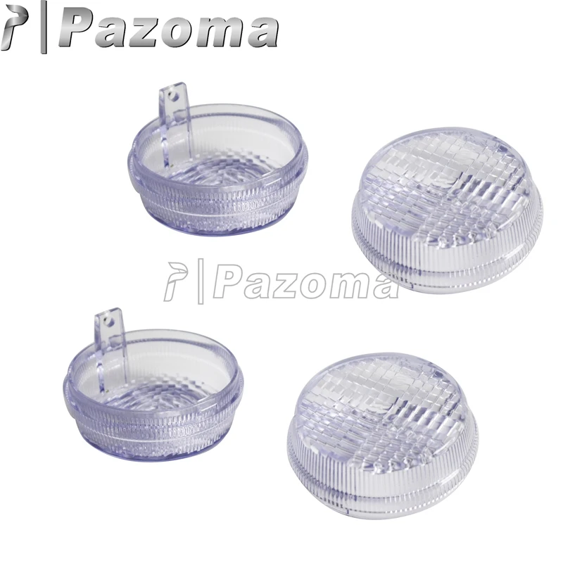 Мотоциклетные круизеры передние и задние пулевидные указатели поворота для Honda