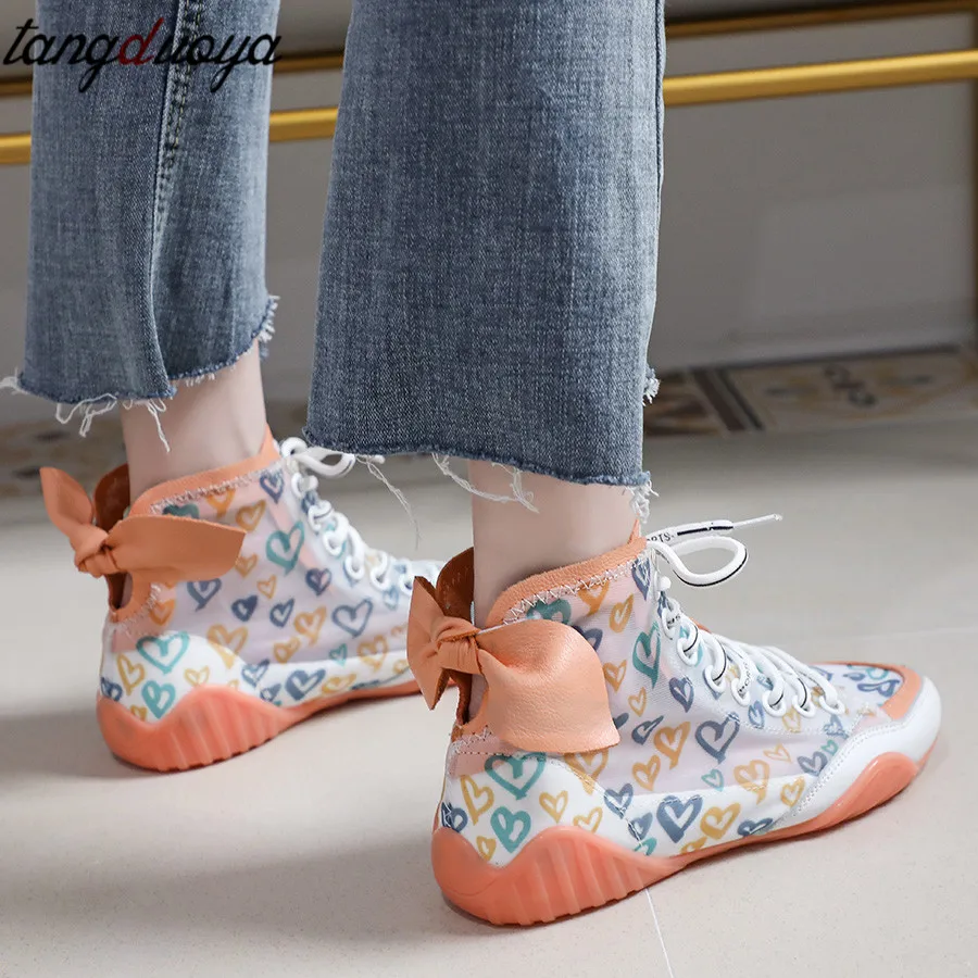 Женские прозрачные кроссовки стильные для пробежек и прогулок спортивные с