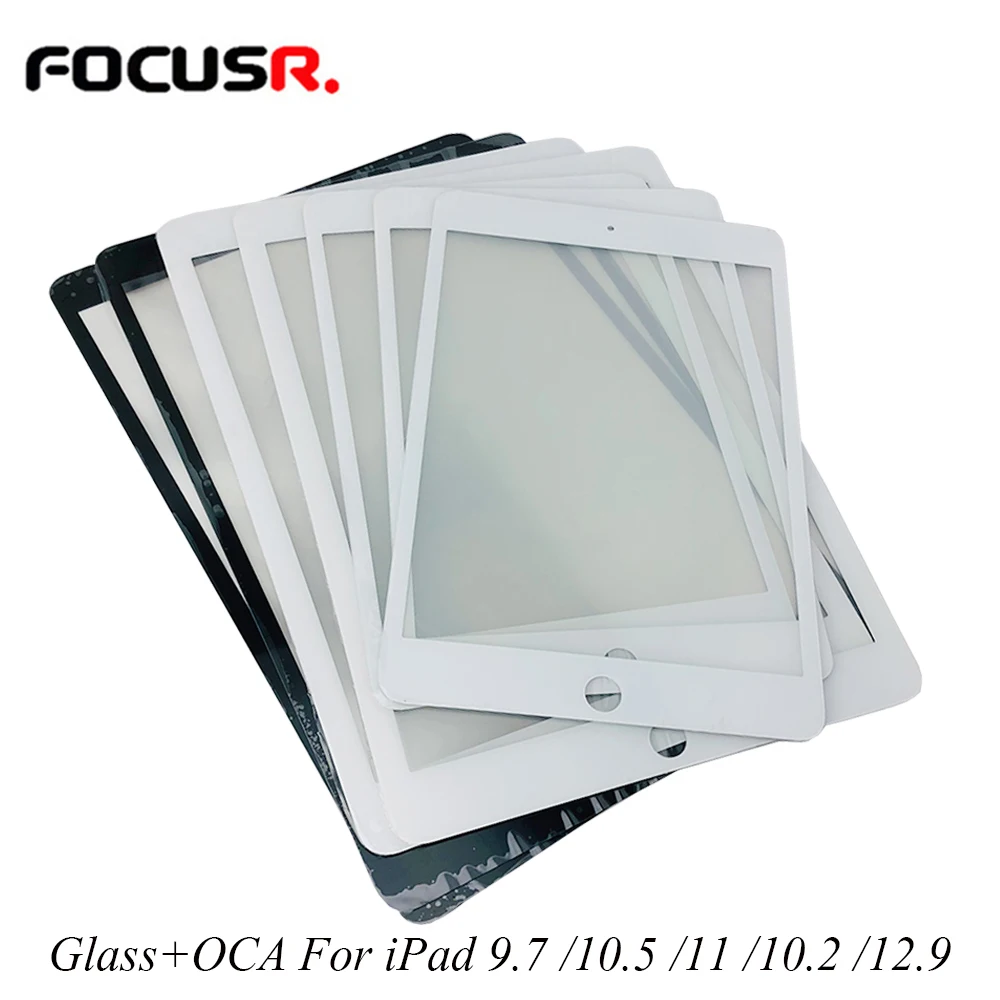 

2in1 LCD Touch Panel Outer Glass Lens With OCA Front Glass Replacement For iPad Pro 9.7 10.5 11 10.2 12.9 Tablet Touch Panels