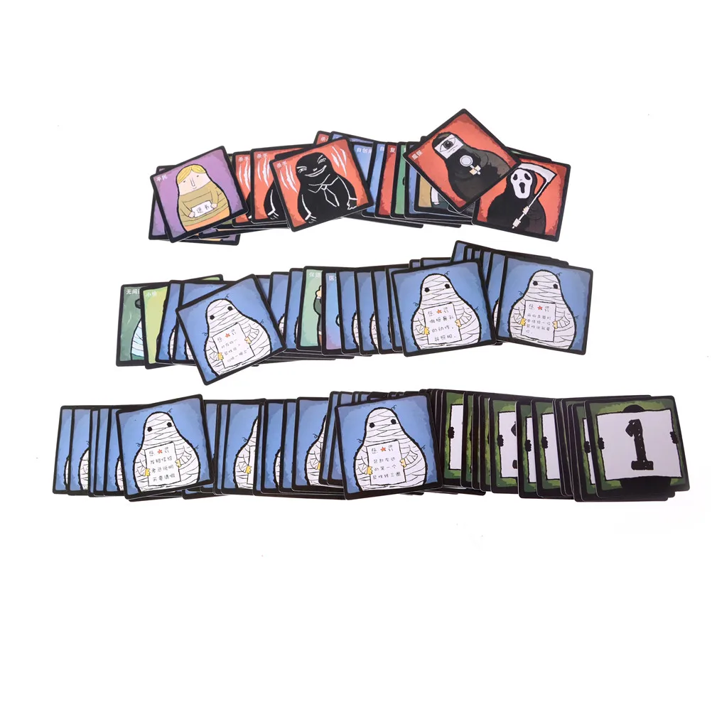 

1 Set Mini kill game card Party Game KILL GAME Board