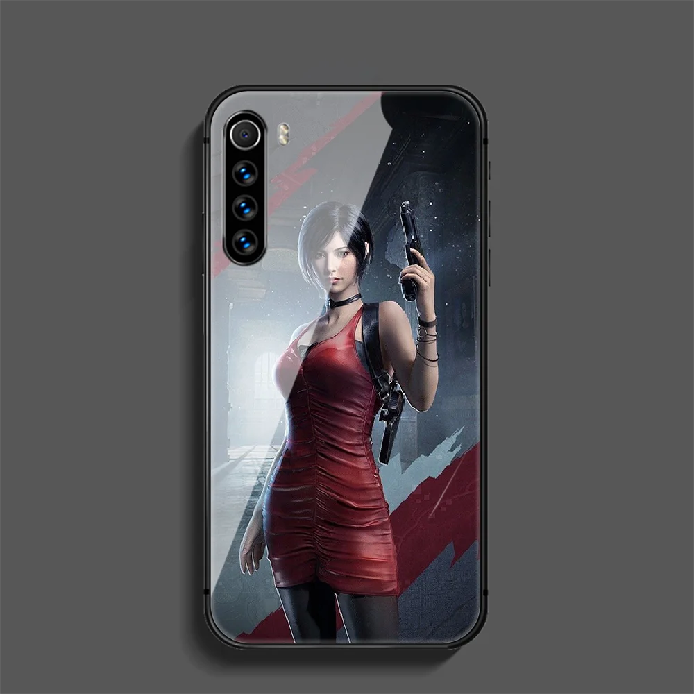 

Ada Umbrella Wong Alice Phone Tempered Glass Case Cover For Xiaomi Redmi Note 7 7A 8 8T 9 9S 9A 10 K20 K30 Pro Ultra Soft Hot