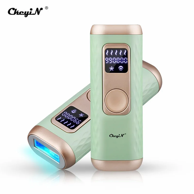 

CkeyiN 990,000 IPL Lady Epilator Skin Care Cooling Hair Remover Pore Refining Pulse Laser Hair Remove Instrument for Whole Body