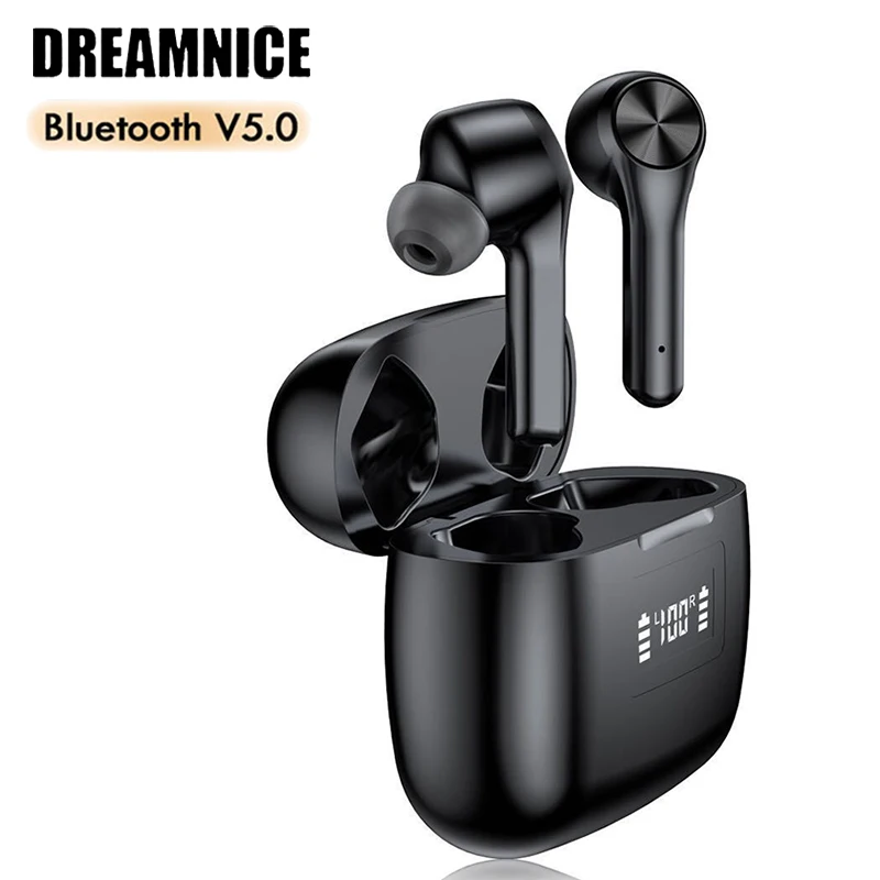

Bluetooth 5.0 Earphones Hifi 9D Stereo Wireless Headphones Sport Wireless Earphone Waterproof Bluetooth Headset Noise Cancelling