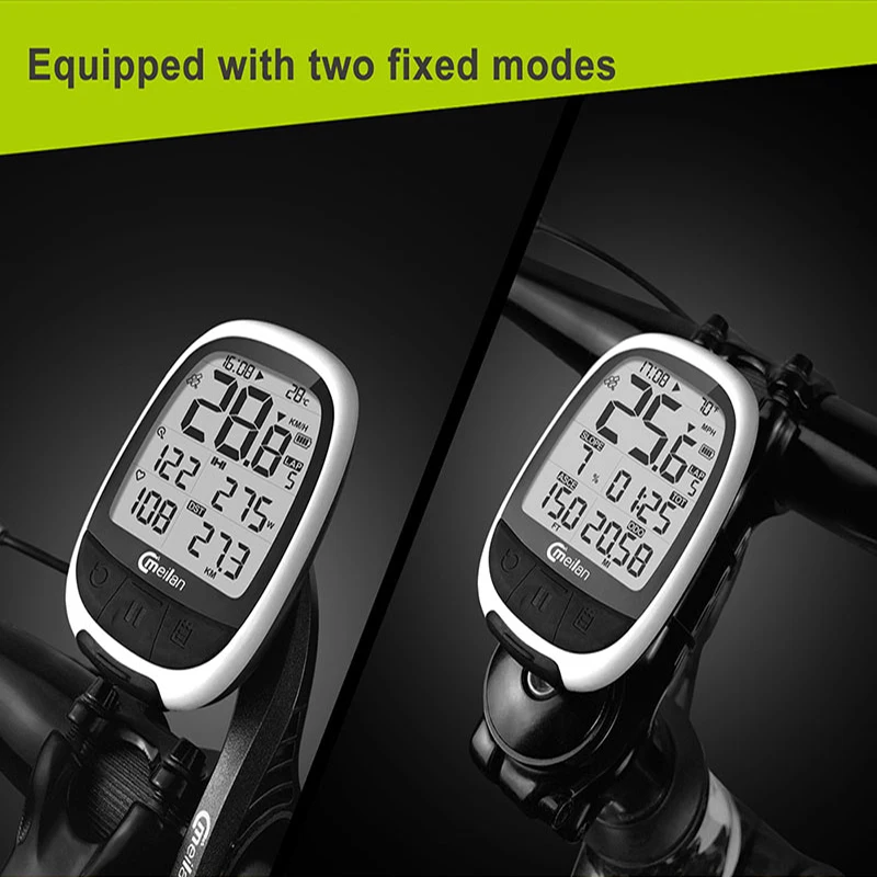 Meilan GPS велосипедный компьютер водонепроницаемый беспроводной Велосипедный