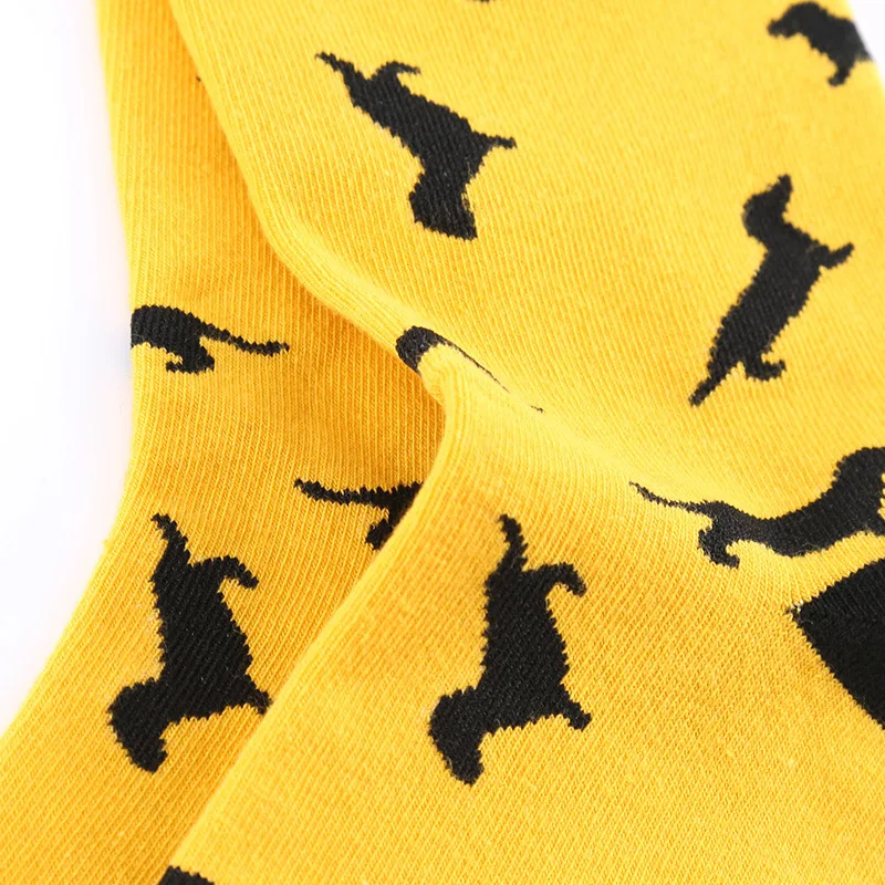 

Women's Happy Socks Harajuku Colorful Cartoon Cute Socks Men Funny Kawaii Bear Elephant Printed Sokken Casual Cotton Socks