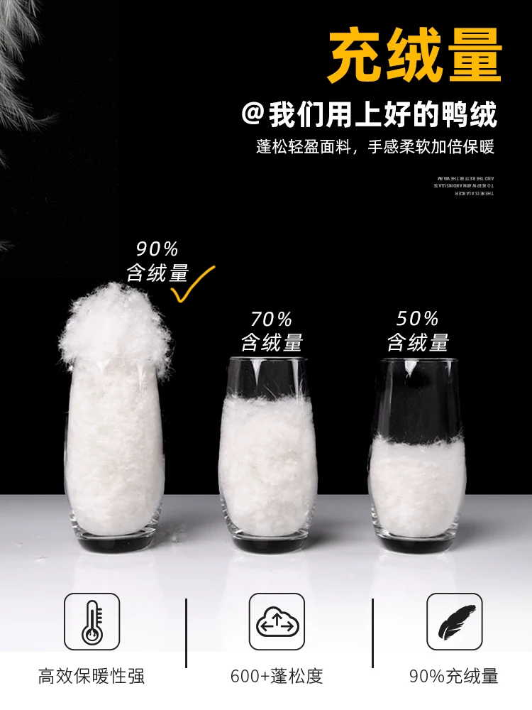 Down Jacket Men's New Autumn and Winter Fashion Brand Handsome Short Thickened Parka Teen Clothes Coat white winter coats