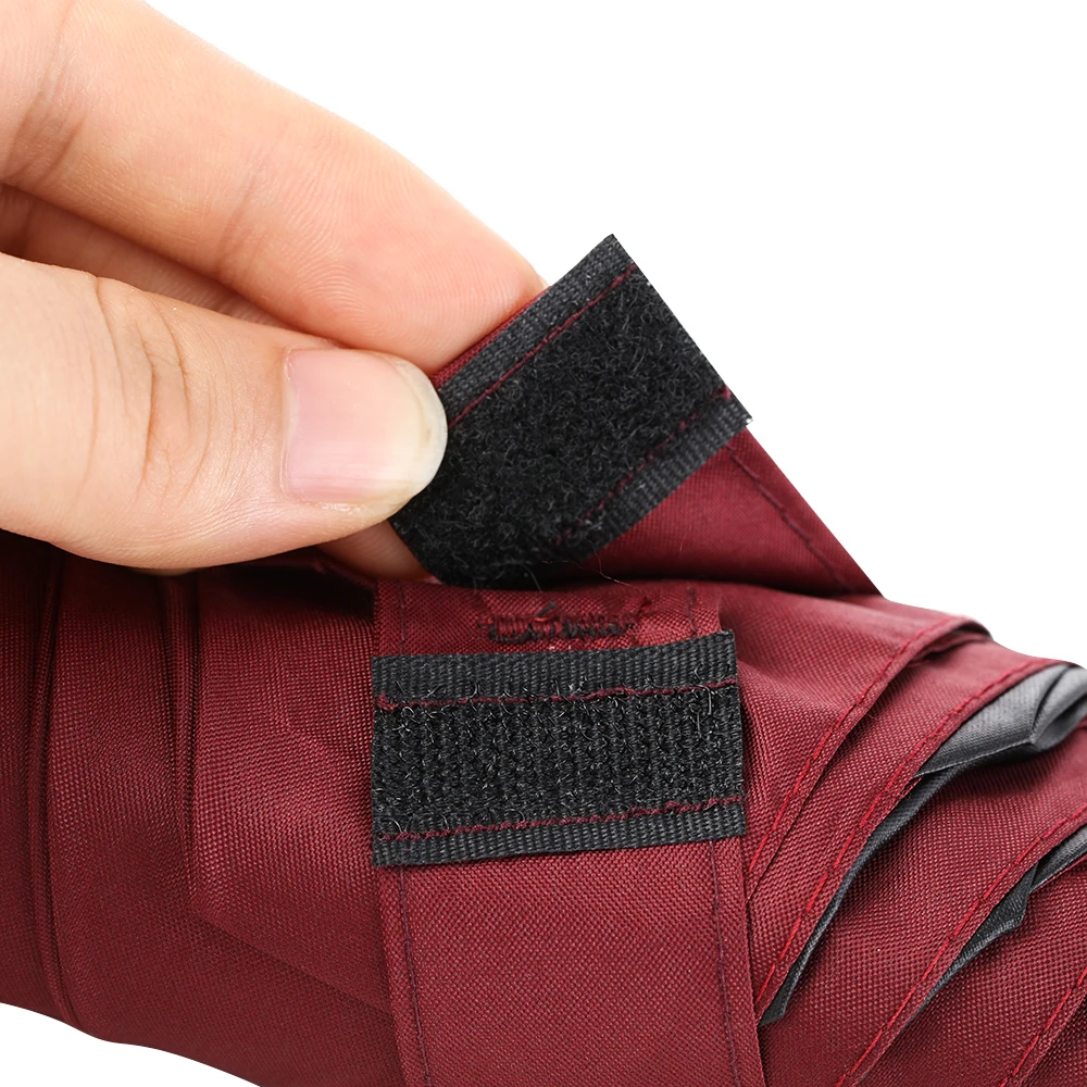 Зонт унисекс с черным покрытием Складывающийся в 5 раз от солнца и дождя женский