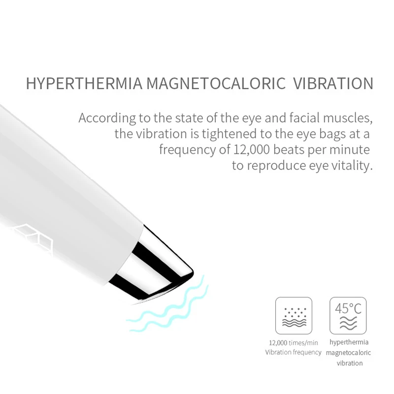 安い 電気アイマッサージャーアンチエイジングしわむくみ除去くまバッグ下イオン治療ケアツール