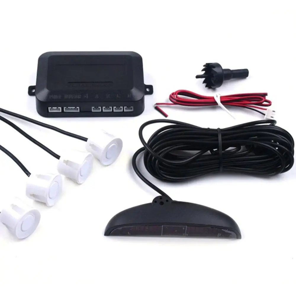 Universal Auto Reverse Radar Car Adjustable Parking Sensors LCD LED Display System | Автомобили и мотоциклы