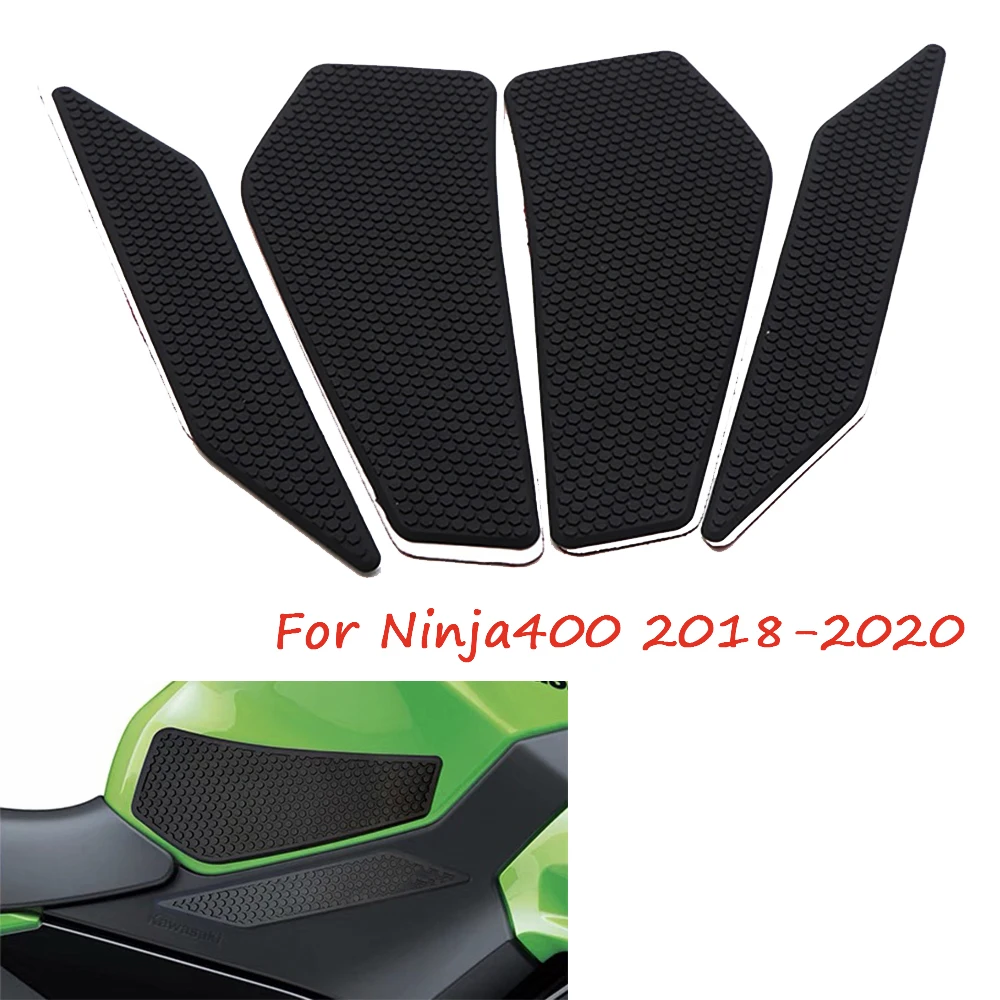 

Motorcycle Gas Tank Side Grip Traction Knee Protector Sticker Anti Slip Pad For Kawasaki Ninja400 Ninja 400 2018-2020