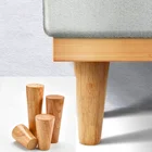 1 шт, высота 8-60 см, твердая искусственная кожа, наклонный конус, диван-кровать, стол и стул, сменные ножки, наклонная ножка