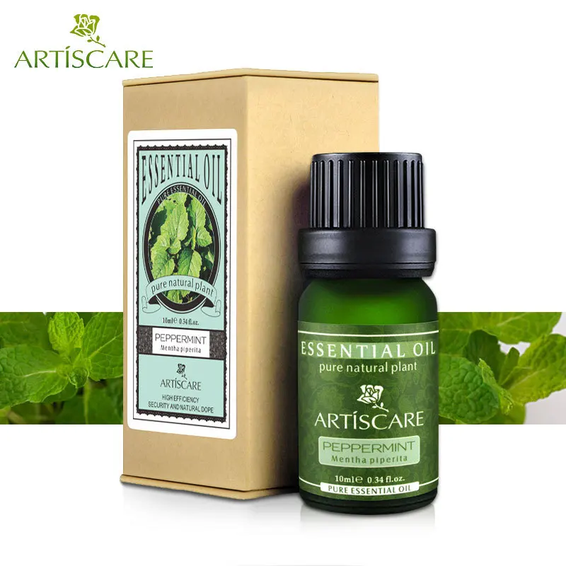 ARTISCARE 100% перечная мята чистое эфирное масло 10 мл Глубокая очистка пор Очищение