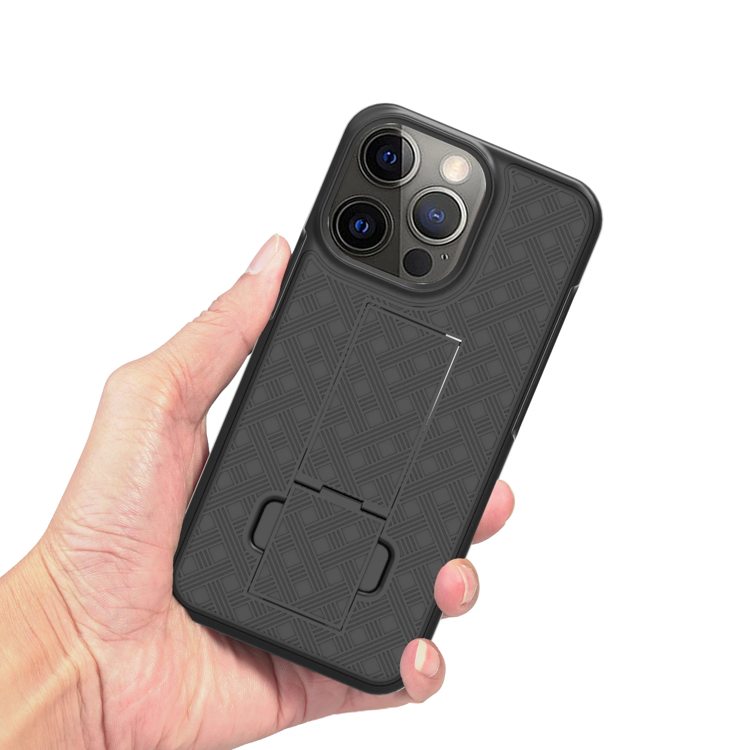 Чехол-кобура для iPhone 13 Pro Max спортивный чехол бега с подставкой поворотный