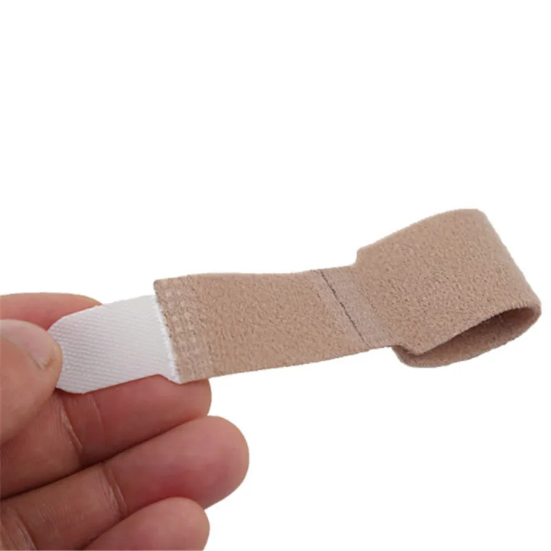 

Fabric Toe Finger Straightener Hammer Toe Hallux Valgus Corrector Bandage Toe Separator Splint Wrap Foot Stretcher Care Tool