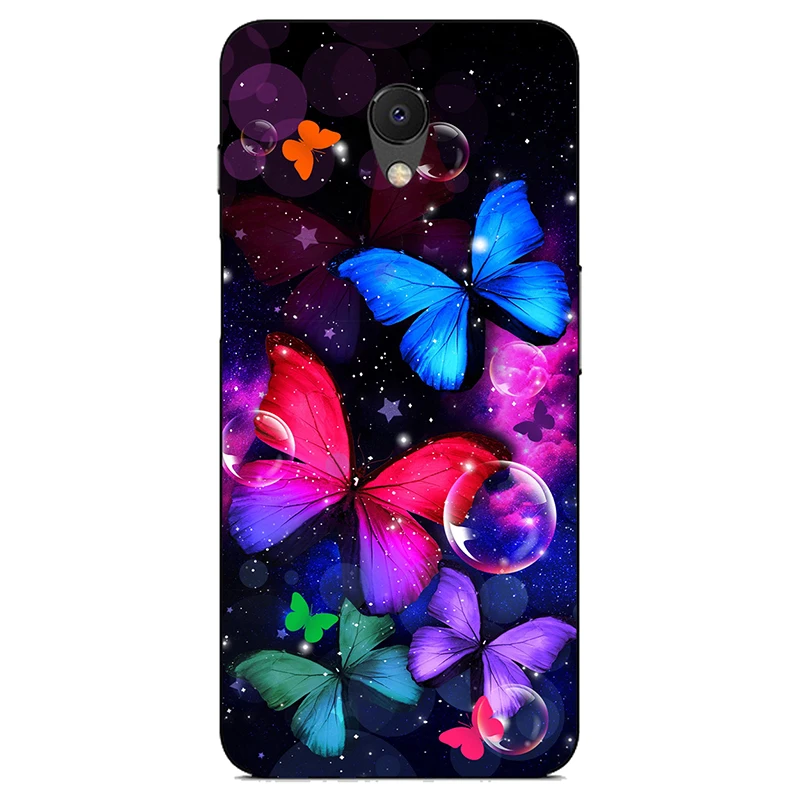 Модный чехол с принтом для Meizu Pro 6 Plus / PRO6 крутой Мягкий силиконовый телефона