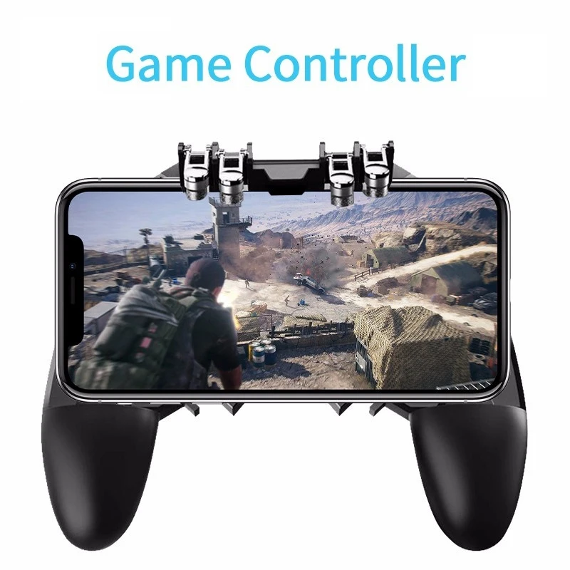 Pubg мобильный контроллер геймпад джойстик для iPhone 11 Pro XS X 8 7 6s Plus контроллер Celular 4,7-6 ''смартфон игровой коврик Манетт