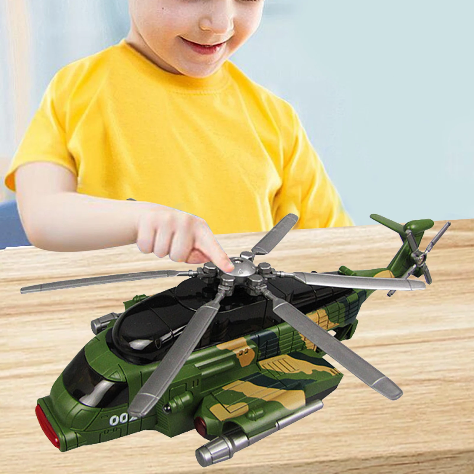 Игрушка-Квадрокоптер со светильник легкая в эксплуатации Детская электрическая