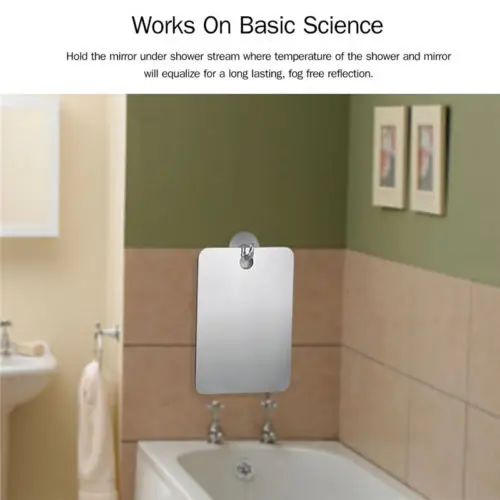 Креативное роскошное анти-туманное зеркало для бритья многофункциональное душа