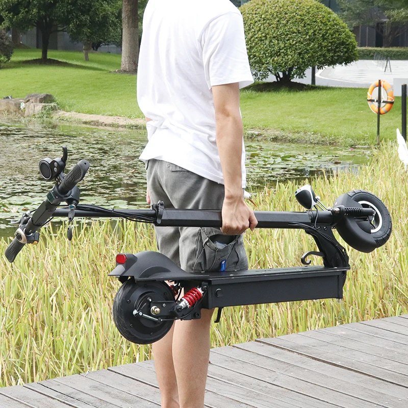 

Max Speed 55km/h Electric Scooter 1000W High Power E Scooter For Adult Folding Design Max Range 50km Upgrade 18ALithium Battery