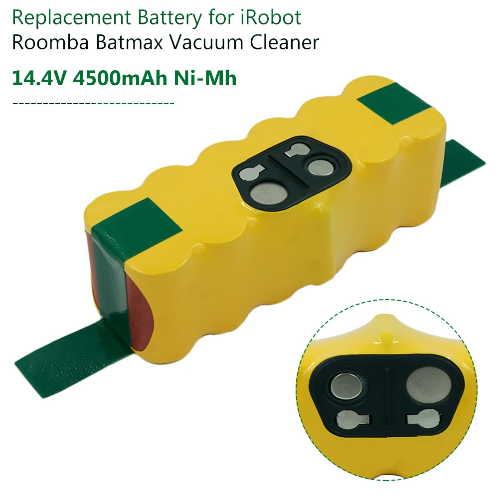 Перезаряжаемый аккумулятор NiMH 14 4 в 4500 мач для пылесоса iRobot Roomba 500 550 610 620 780 790 880 570