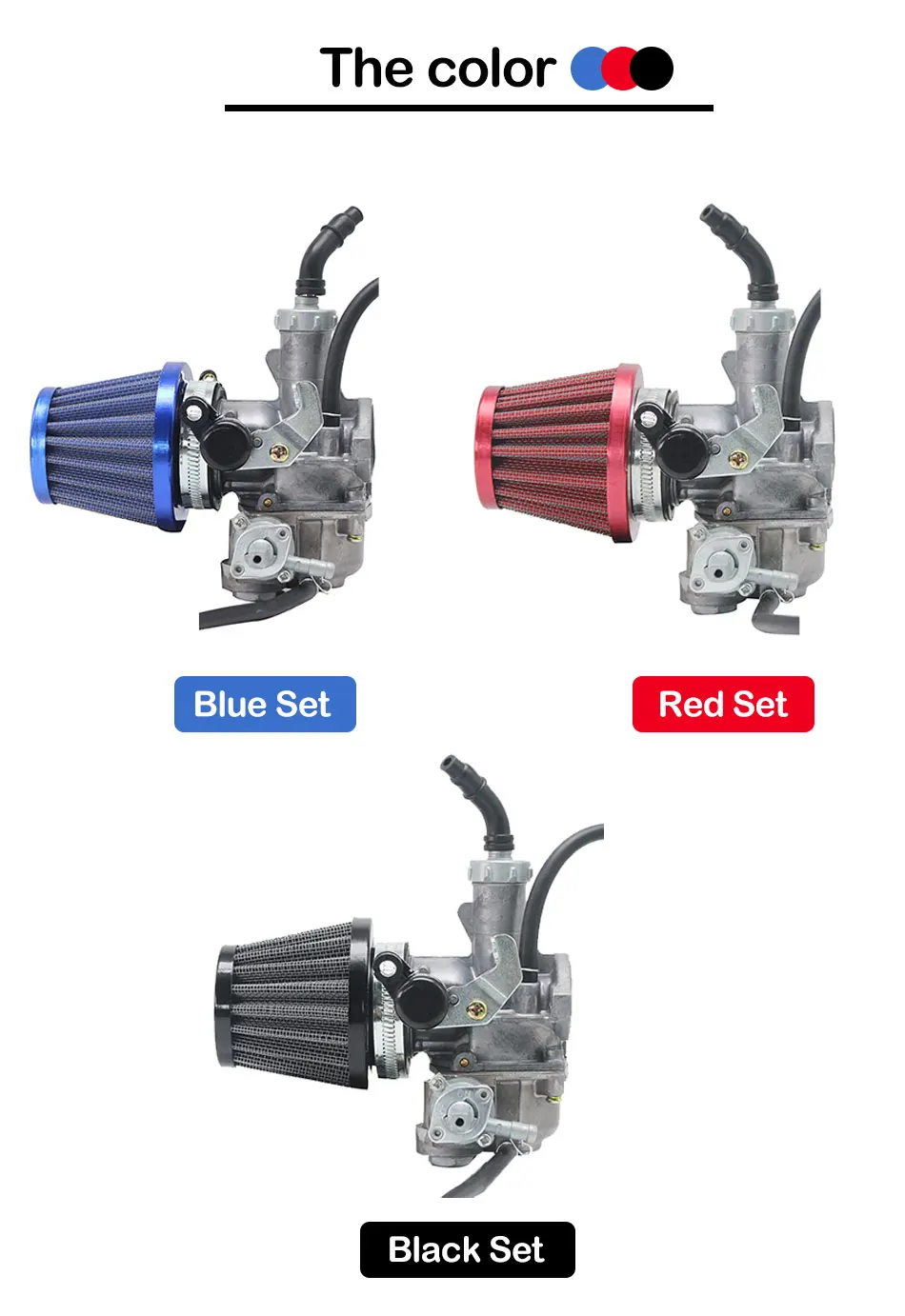 Alconstar Keihin мотоцикл 20 мм Карбюратор Carb с 42 воздушный фильтр для Honda Wave 110 Dash Karboretor Karb
