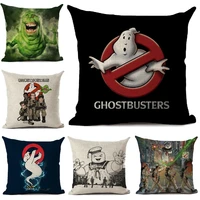 ghostbusters cushion cover funny pattern bedroom living room sofa deco throw pillows home decoration pillowcase 45x45cm