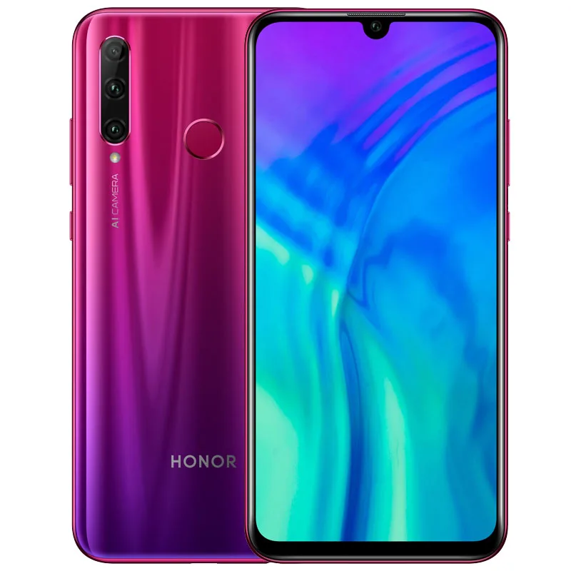 Huawei Honor 20 смартфон мобильный телефон 48MP AI Quad Camera 6 26 &quotполноразмерный дисплей 4000