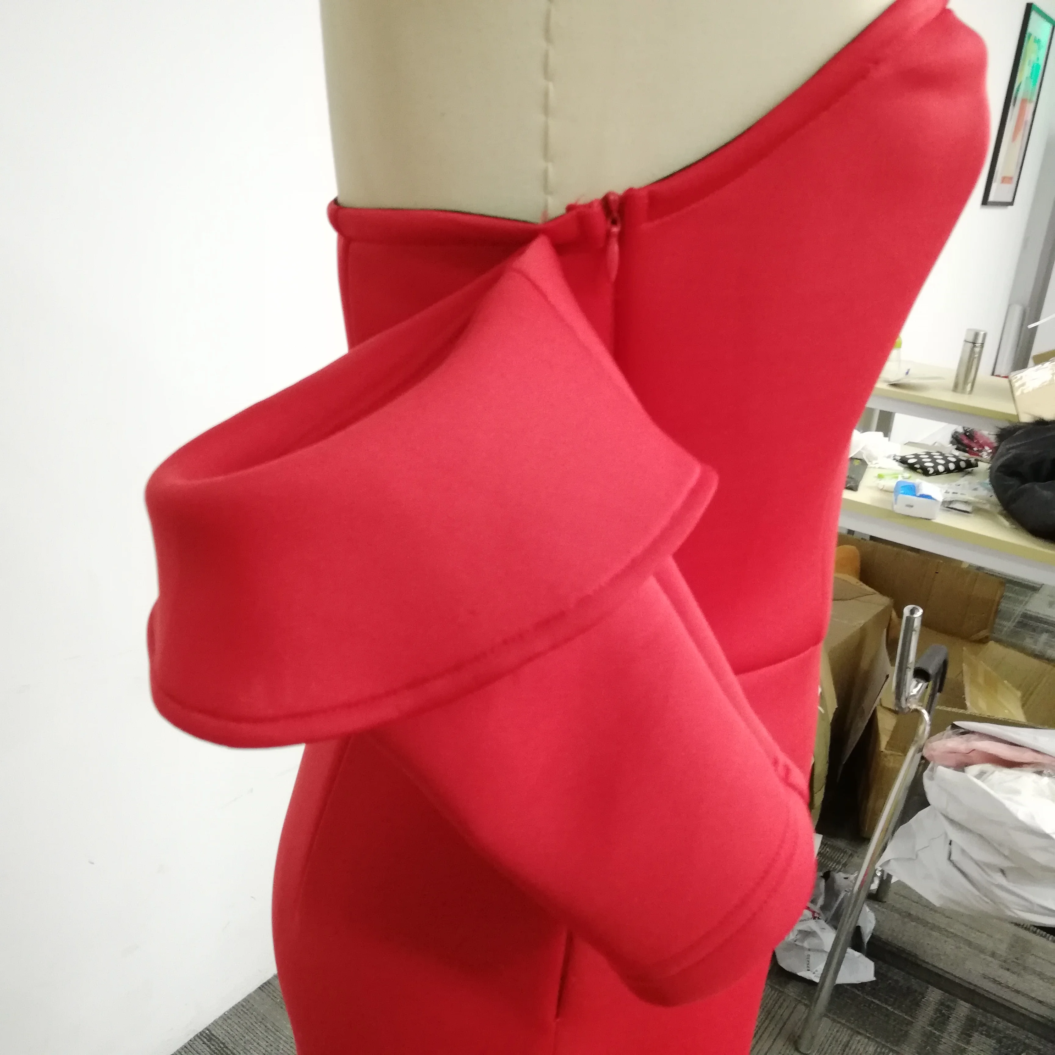 Сексуальные вечерние женские платья русалки красного цвета 2020 африканская юбка