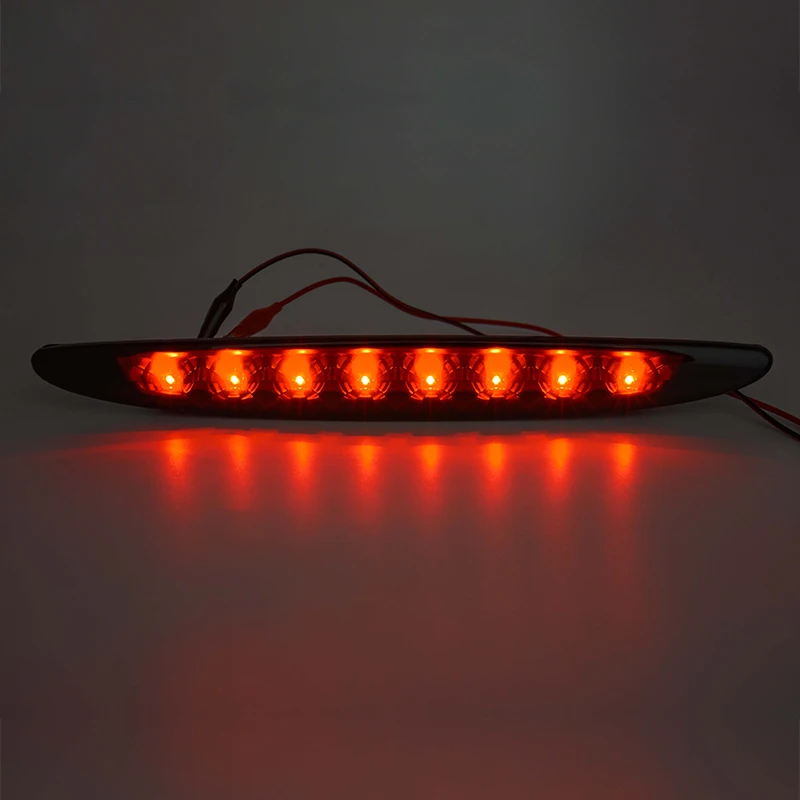 Ярко-красный 8 светодиодов третий стоп светильник с высоким креплением для