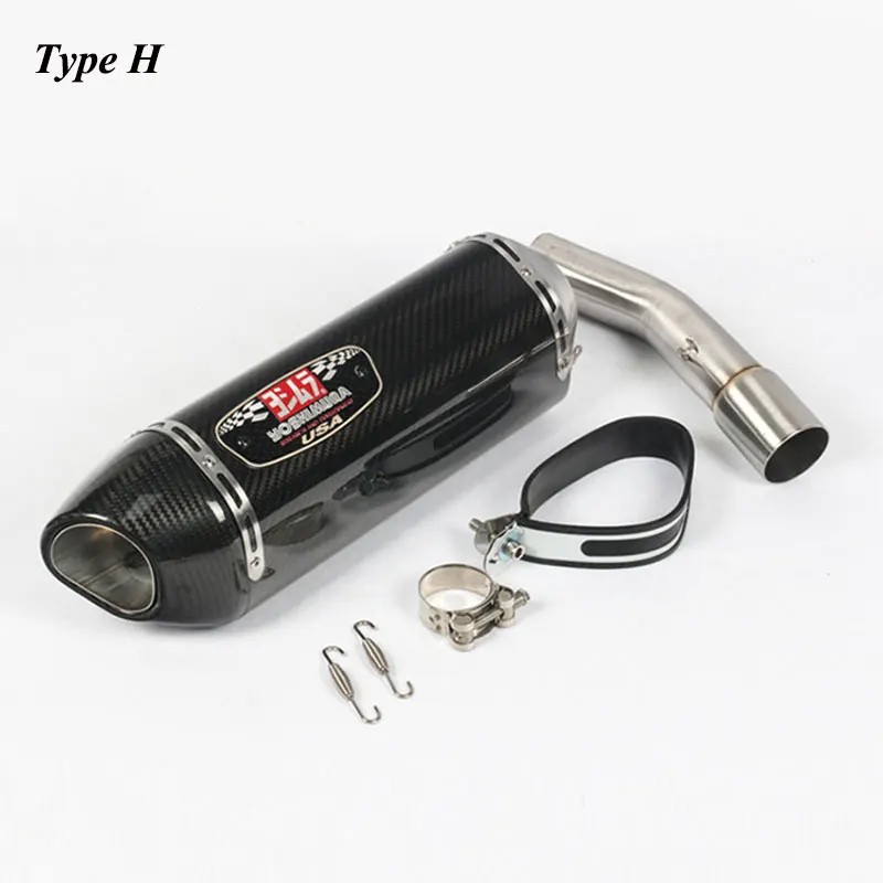 Akrapovic выхлопная труба мотоцикла средней трубы мото SC Средний патрубок