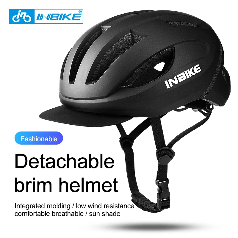 INBIKE велосипедный шлем дышащий в форме съемные поля многофункциональный для